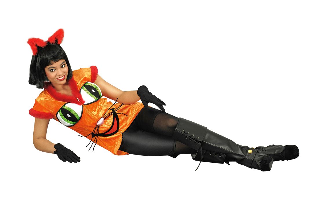 Kostüm gestiefelter Kater Katze mit Stiefelstulpen Märchenkostüm Karneval eBay